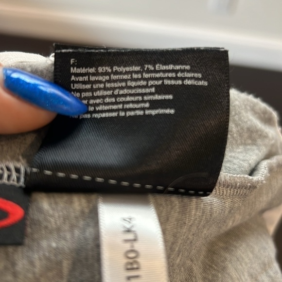 KJUS Ladies Trace Halfzip Midlayer - Size 38 Medium - Grey Melange - Picture 6 of 9